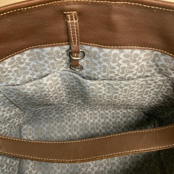 Vintage Coach brown and tan - Picture 8 of 8